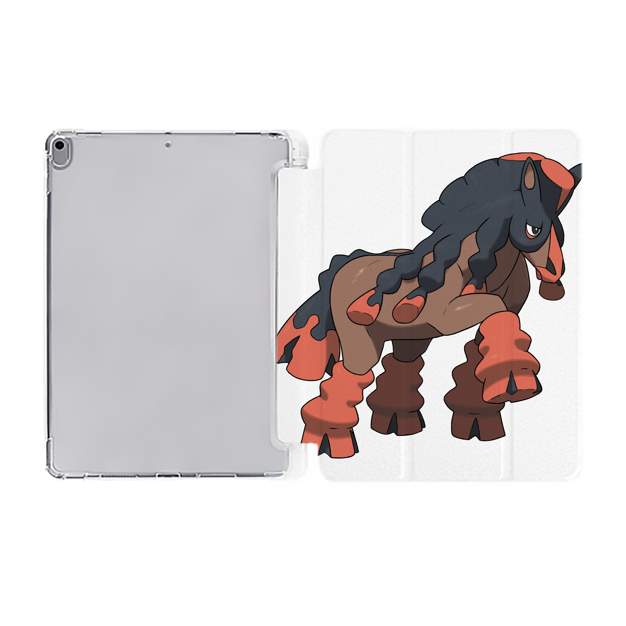 （画像用） ポケットモンスター Pokémon IPad ケース ペン収納付き 三つ折りスタンド PUレザー×シリコン 対応機種9.5/10.5/10.9インチ